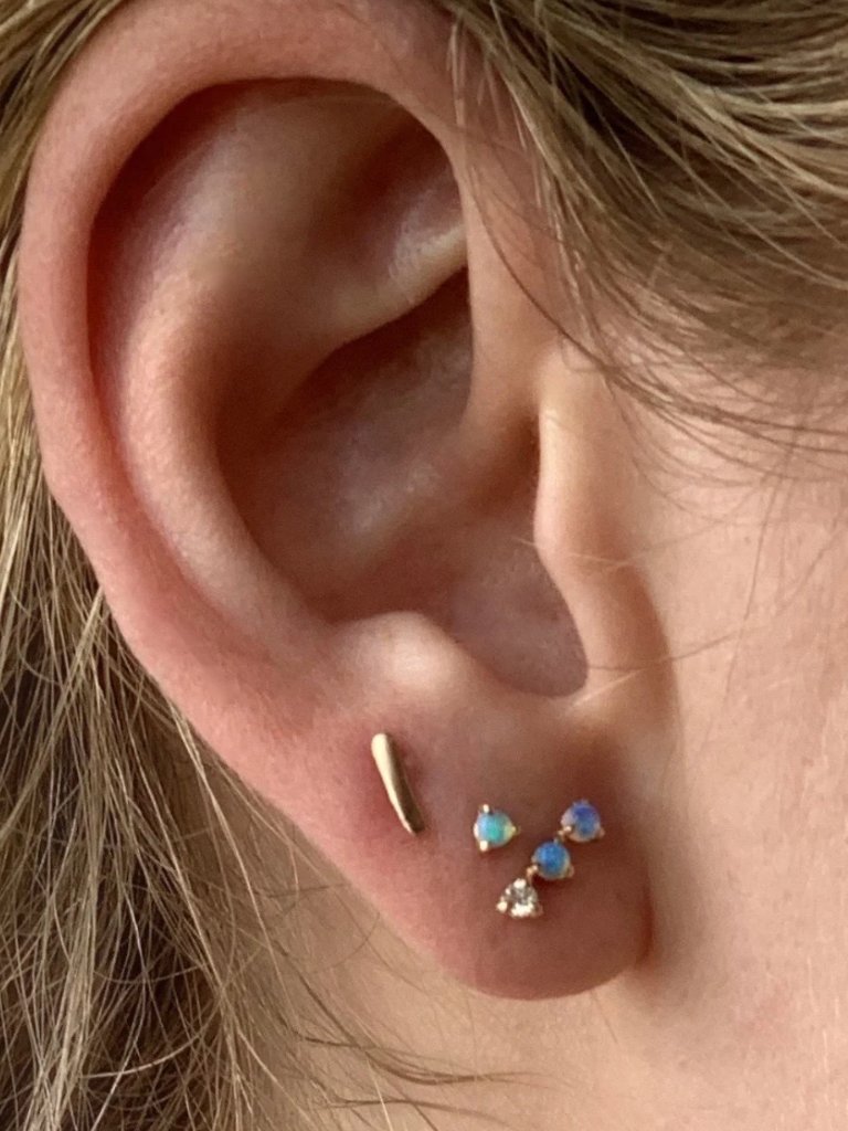 Wwake Three Step Earring — image 6 of 6